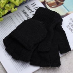 Sarung Tangan Tanpa Kantung Jari untuk Pria Wanita Penghangat di .
