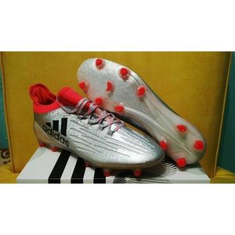 Gambar Sepatu Bola Soccer X 16.1 Silver Merah (Premium Import)