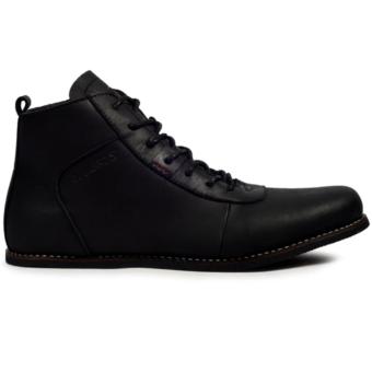 Gambar Sepatu Boots Pria Bradleys Nois Erudite Kulit   Black