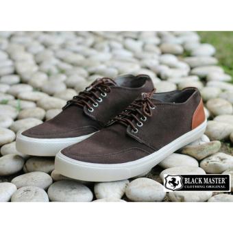 Gambar Sepatu Casual Pria   BLACKMASTER GEOF   Brown