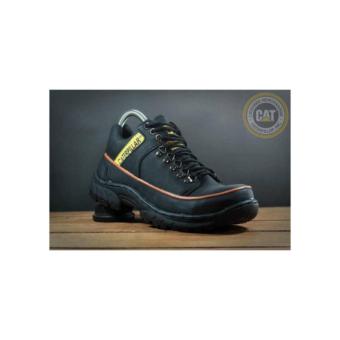Jual Sepatu Caterpilar Low Boots Safety Black Online Review