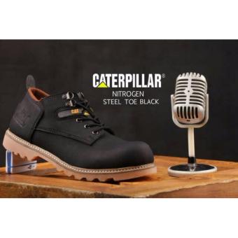 Gambar Sepatu Caterpillar Nitrogen Safety Black