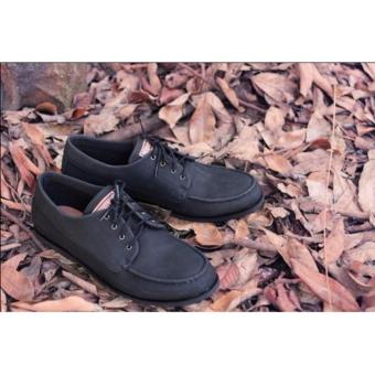 Gambar Sepatu Kets Jack Maikor Hitam Pria   Sneakers Casual Siren