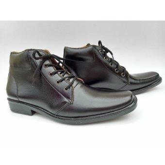 Sepatu Pantofel Pria - PDH - Warna Hitam - Free Kaos Kaki Desember 2018 - 2 Sepatu Pantofel Pria - PDH - Warna Hitam - Free Kaos Kaki - 2