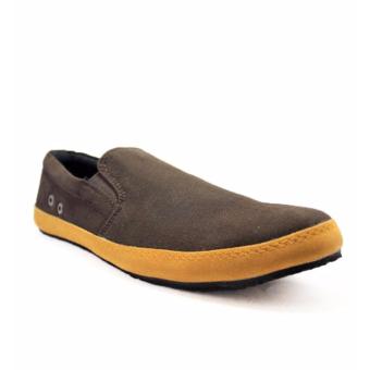 Gambar SEPATU PRIA SLIP ON SEPATU SLOP  BLACKMASTER SANCHESH ( COKLAT )