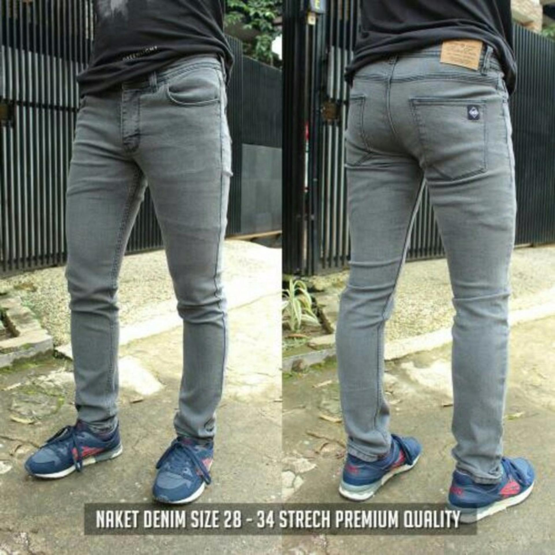SH BLACKFIELD Celana jeans pria model skiny jeans pria - ( Biru Garment)