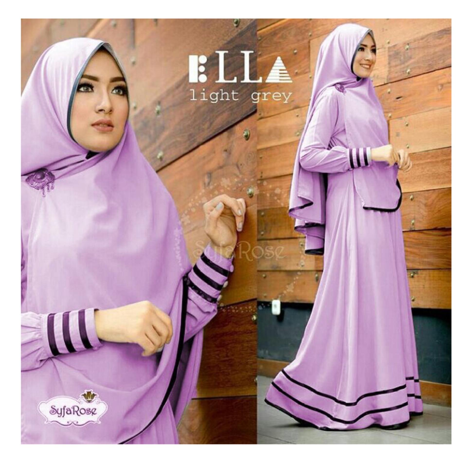 Shoppaholic Shop Baju Gamis Muslim Syari Najwa - Navy / Dress Muslimah / Hijab Muslim / Gamis Syari / Baju Muslim / Fashion Muslim / Fashion Maxi / Setelan Muslim / Hijab Wanita