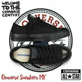 Gambar Sneaker All Star Ox Classic Low Cut Unisex Sneaker   Full Black