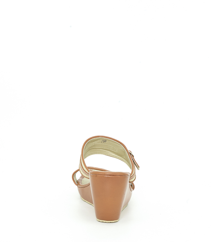 Sophie Paris NEONA SANDAL BROWN .