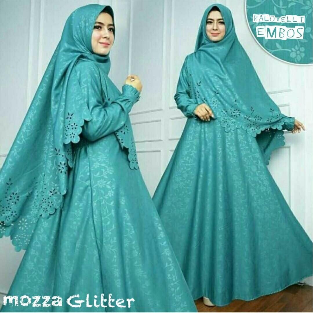 Suki Baju Gamis Muslim Ozza / Dress Muslimah / Hijab Muslim / Gamis Syari’I / Baju Gamis / Fashion Muslim / Setelan Muslim / Hijab Wanita / Baju Muslim / Maxi Gamis / Fashion Muslim