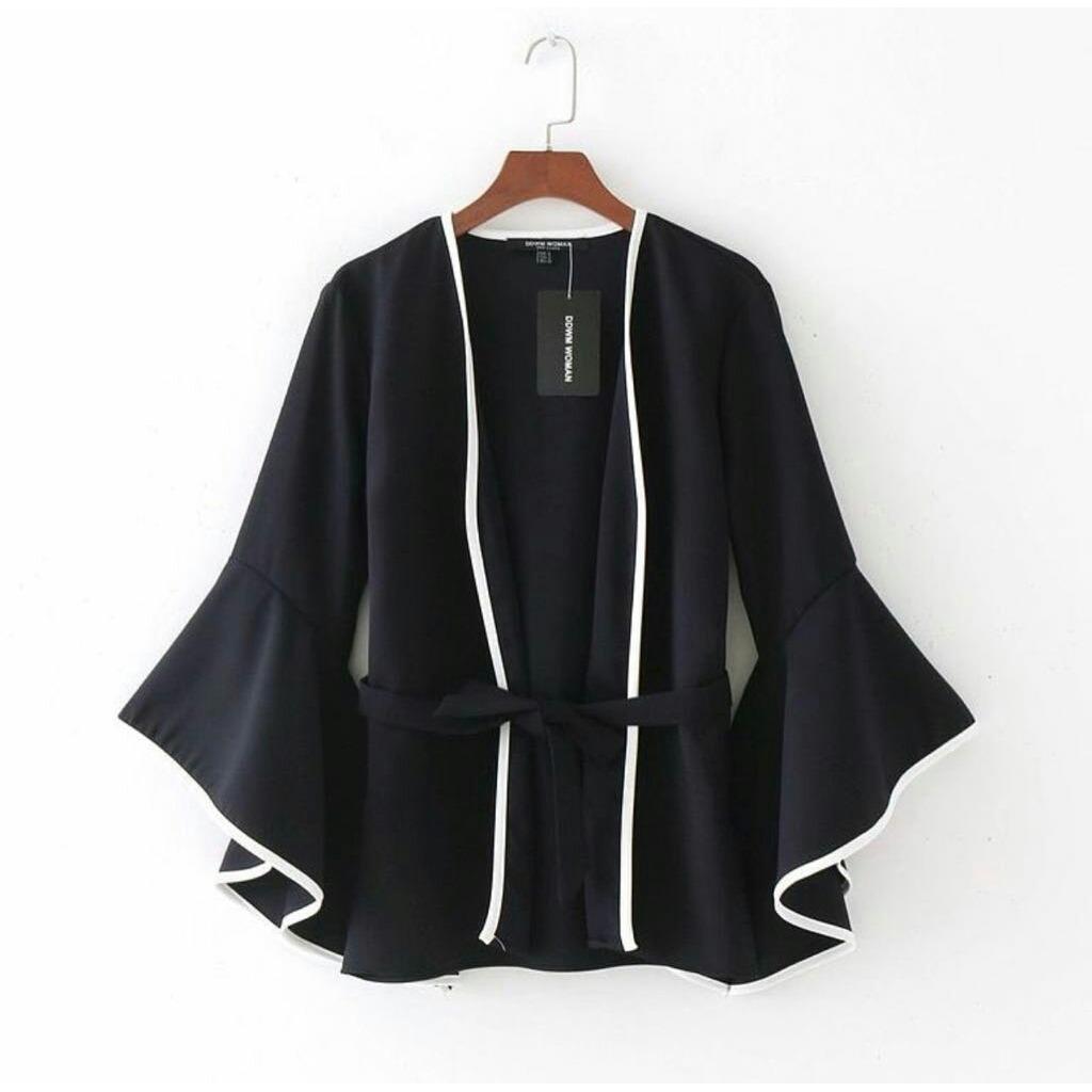 Suki Cardigan Kimono Wanita Lengan Panjang / Tumblr Tee Wanita / Sweater Jaket / Cardigan Wanita / Kimono