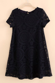 SuperCart Kasual Lengan Bang Pendek Berongga-Type Renda Merenda Merajut Bodycon Baju Gaun Mini Party (Hitam) Januari 2019 - 4 SuperCart Kasual Lengan Bang Pendek Berongga-Type Renda Merenda Merajut Bodycon Baju Gaun Mini Party (Hitam) - 4