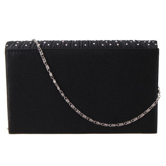 Tas Pesta Satin Bridal Diamante Wanita Kopling Pesta Prom Tasamplop Hitam - ???? ?????? Pebruari 2019 - 3 Tas Pesta Satin Bridal Diamante wanita kopling pesta Prom tasamplop hitam - ???? ?????? - 3