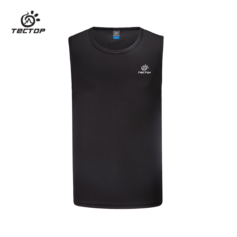 Tectop Luar Ruangan Laki Laki Tanpa Lengan Berjalan Cepat 