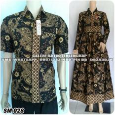 Termurah!!! BATIK COUPLE GAMIS SOGAN ETNIK Batik Keren