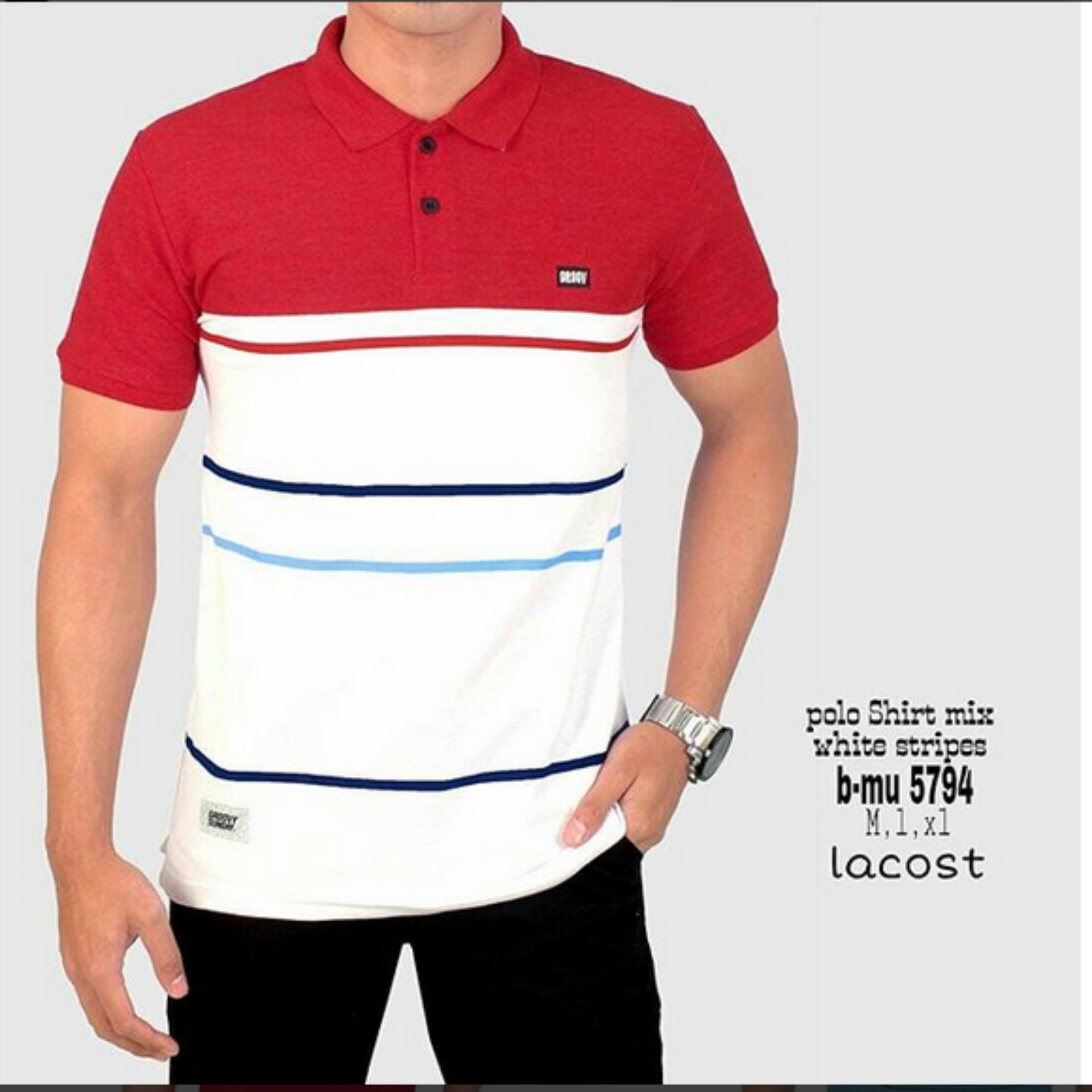 the most Kaos Polo shirt merah hitam kaos pria kaos distro kaos slimfit termurah terlariskaos remaja cowok kaos santai kaos 2 warna kombinasi warna two tone kaos trend kaos kerja