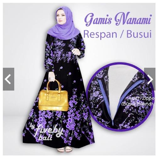 Totally Great Shop Gamis Syari Busui Bumil  - Gamis Pesta Jumbo - Big Size - M to XL - bahan Adem - Maxy Maxi Dress - Batik Long Dress - Baju Kondangan Muslimah Jumbo