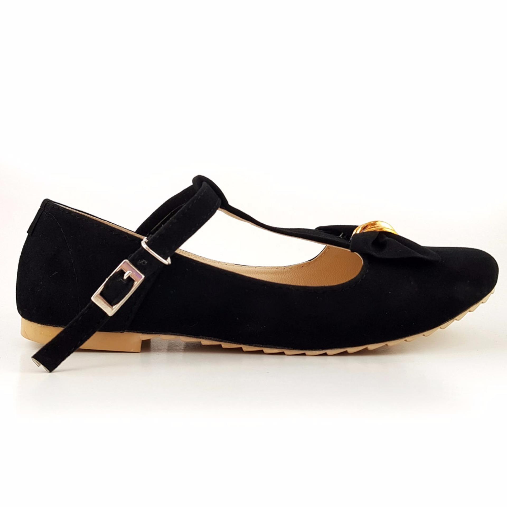 Trendishoes Sepatu Wanita Flat Shoes Dorsay Ankle trendishoes sepatu wanita flat shoes dorsay ankle