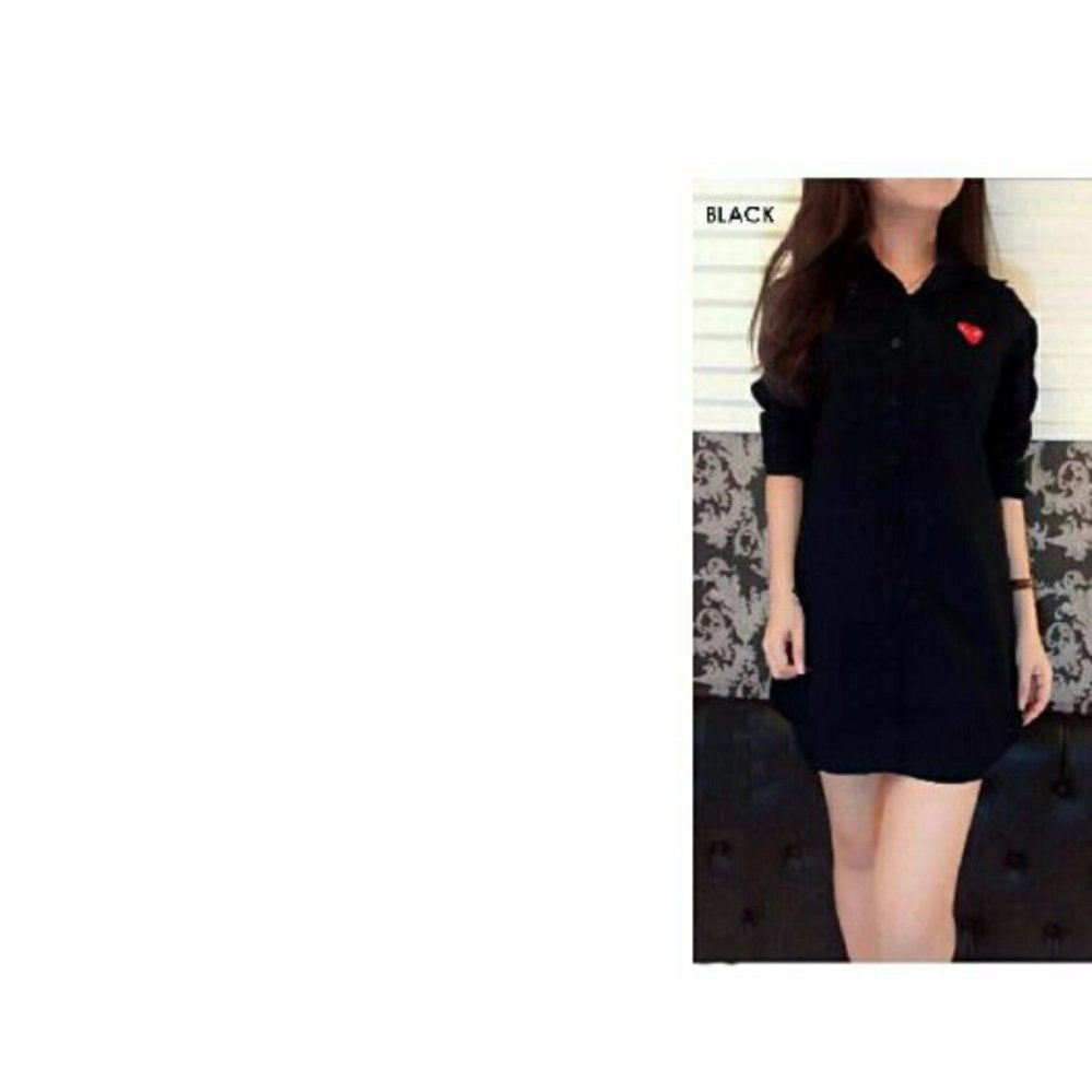 UC Kemeja / Atasan Wanita Lengan Panjang Shindy /  Long Hem Formal Kasual santai / Kemeja Cewek Tunik Shinta / Tunik Wanita Polos NR- Maroon - A0148