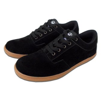 Varka 144 Sepatu  Kets Casual dan Sneaker Pria Hitam 