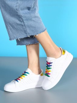 Gambar Women s Casual Shoes Rainbow Lace Breathable Sneakers   intl
