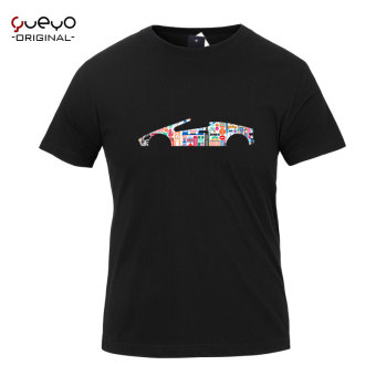 Harga Wyatt tur AE86 pasang laki laki dicetak lengan pendek t shirt
(Mobil sport hitam) Online Terbaik