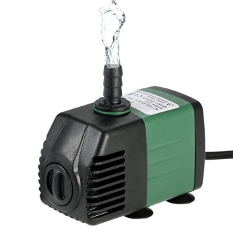 Gambar 1500L H 25W Submersible Water Pump for Aquarium Tabletop Fountains Pond Water Gardens and Hydroponic Systems with 2 Nozzles AC220 240V   intl