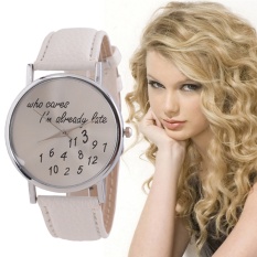 2016 Ledakan Perdagangan Luar Negeri Watch South Siswa Korea Fashion Kepribadian Belt Fashion Watch 123 Line Digital Pasangan TableViolet- INTL