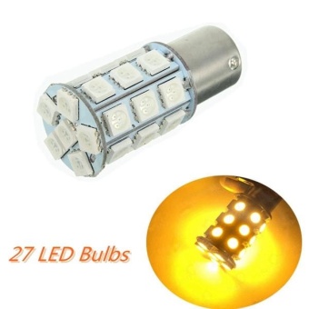 Gambar 27 SMD 5050 LED Bulb Turn Brake Reverse Tail Light Yellow150?BAU15s PY21W   intl
