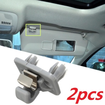 Gambar 2pcs Interior Sun Visor Clip Holder Hook For A1 A3 S3 A4 S4 A5 S5Q3 Q5 TT 8U0857562A   intl