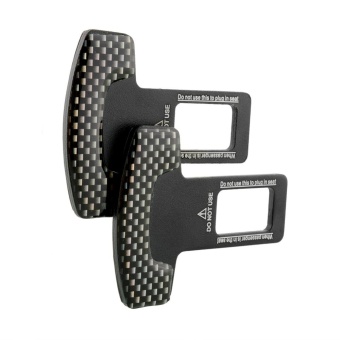 2pcs Truck Atv Carbon Fiber Safty Seat Belt Buckle Stopper Alarm Canceler Black - Intl Pebruari 2019 - 5 2pcs Truck Atv Carbon Fiber Safty Seat Belt Buckle Stopper Alarm Canceler Black - intl - 5