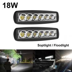 LED Lampu Tembak Sorot Worklight Cree Led Spot 6 Mata 18 Watt - KuningIDR300000. Rp