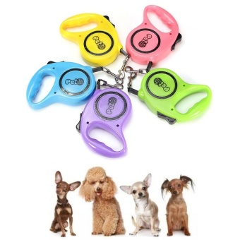 Gambar 5M Automatic Retractable Pet Dog Cat Walking Lead Leash Puppy Traction Rope   intl