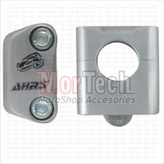 AHRS Raiser - Dudukan - Peninggi Stang - Stir - Setang Fatbar Ninja Z 250 28 mm Panjang Silver