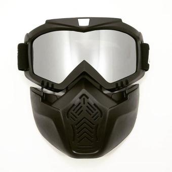 Aksesoris Helm Google Masker Silver - Daftar Harga Terbaru 