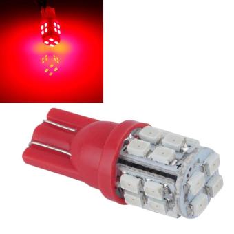 Gambar Allwin T10 20 SMD 1206 LED biru sangat cerah bohlam lampu mobil lampu merah putih merah