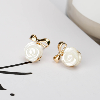 Gambar Asli Shell Alami Anting Anting