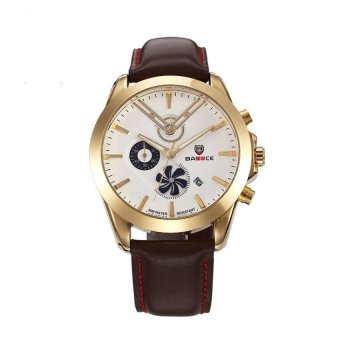 BADACE Chronograph Watch Top Brand Luxury Date Quartz Casual SportWatch Men Military Wristwatch Relogio Masculino Mens Watch - intl  