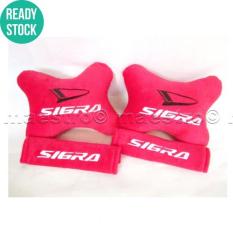 Bantal Mobil 2in1 Daihatsu Sigra Full Red
