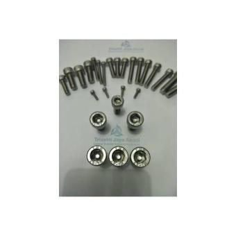 Gambar BAUT L STAINLESS M10X30MM DRAT HALUS 1 25 BOLT L SS 304