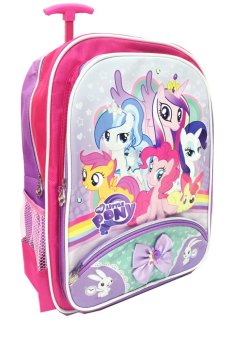 BGC My Little Pony Pinkie Best Friends Pita 2 Tas Troley Anak Sekolah SD + Lunch Bag Aluminium Tahan Panas Juni 2019 - 2 BGC My Little Pony Pinkie Best Friends Pita 2 Tas Troley Anak Sekolah SD + Lunch Bag Aluminium Tahan Panas - 2