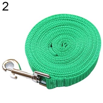 Gambar Bluelans(R) Pet Training Leash Rope Belt Dog Safety Harness for Small And Medium Size 6 m (Green)   intl