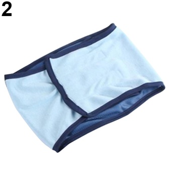 Gambar Bluelans(R) Puppy Dog Diaper Male Small Large Breeds Reusable Washable Pants Pet Product S (Blue)   intl