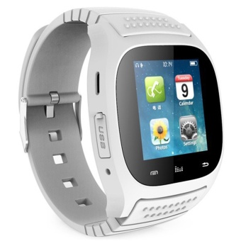 Bluetooth Smart Wrist Watch Phone Hands-Free Phone Call Barometer Altimeter Pedometer Alarm Anti Lost - intl  