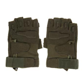 Gambar Blz Sarung Tangan Motor Half Finger   Size L   Army Green