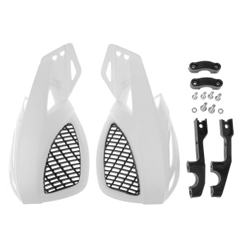 Gambar BolehDeals 1 Pair Motorcycle Off Road Dirt Bike Scooter ATVHandlebar Handguards White   intl