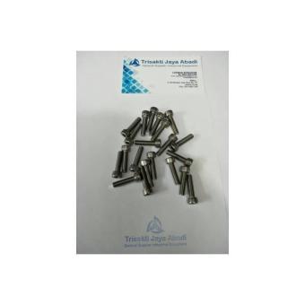 Gambar BOLT L STAINLESS STEEL 304 M2X25MM   BAUT L STENLIS 304 M2X25MM