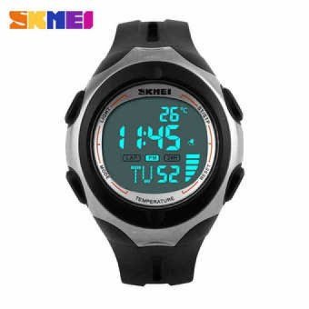 Brand Men Watch LED Digital Outdoor Sports Watches Temperature ArmyMilitary MultiFunction Wristwatch Relogio Masculino - intl  