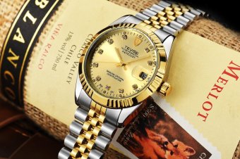 Business Fashion Men's Watch Full Automatic Mechanical Watch Waterproof Watch - intl  