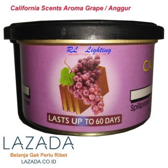 Gambar California Scents Pengharum   Pewangi Mobil   Grape   Anggur